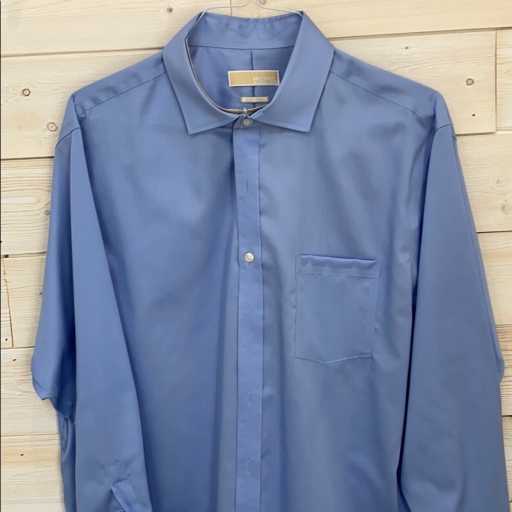Michael Kors Men's Stretch Regular Fit Shirt